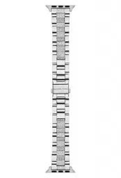 Produktbild: Michael Kors Armband kompatibel mit Apple Watch, 38/40/41 mm 20 mm Silber Edelstahl, MKS8046