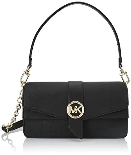 Produktbild: Michael Kors Damen Greenwich Shoulder bag, Schwarz, M EU