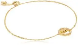Produktbild: Michael Kors MKC1246AN710 Damen Armband PREMIUM 925 Gold weiß Zirkonia 22 cm