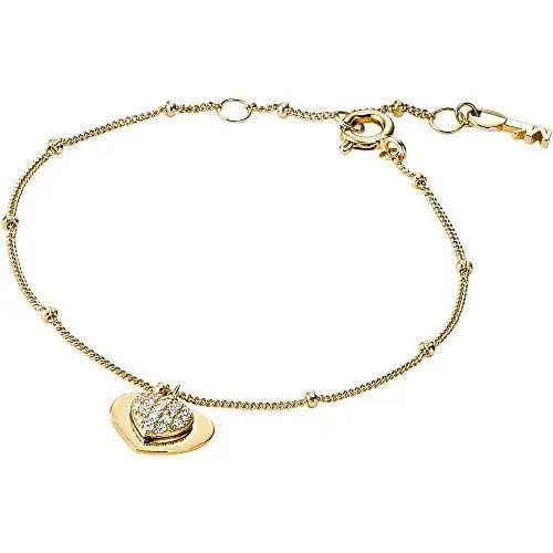 Produktbild: Michael Kors MKC1118AN710 Damen Armband Silber 925 Gold weiß Zirkonia 18 cm