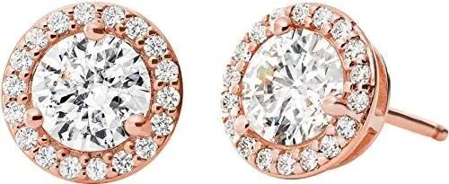 Produktbild: Michael Kors Ohrringe MKC1035AN791 Damen Ohrstecker Silber 925 Rose Zirkonia