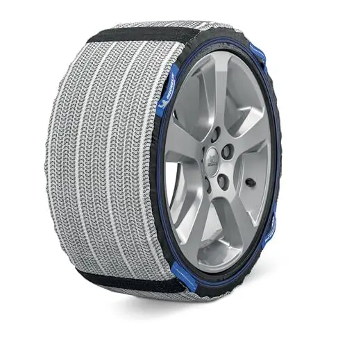 Produktbild: MICHELIN SOS Grip Evolution 6- Textile Schneesocken | Notfall-Schneeketten für Autos | Schnelle & Einfache Montage | Perfekter Halt auf Schnee & EIS