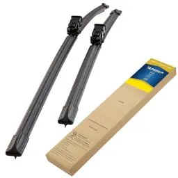 Produktbild: MICHELIN Scheibenwischer Set ECO101 | VW Golf 7, Audi A3 | 650/450mm | Nachhaltige Verpackung, schwarz