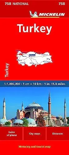 Produktbild: Michelin Türkei (MICHELIN Nationalkarten)