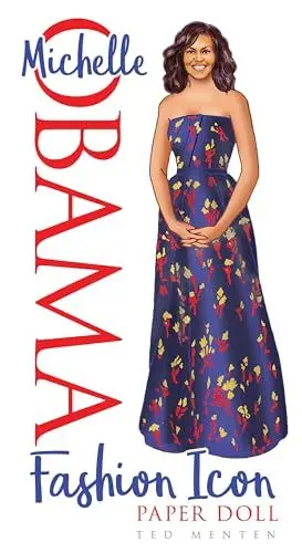 Produktbild: Michelle Obama Fashion Icon Paper Doll
