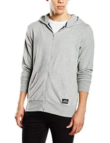 Produktbild: Mick Morrison Herren Sweatjacke, Gr. Large, Grau (grau melange)