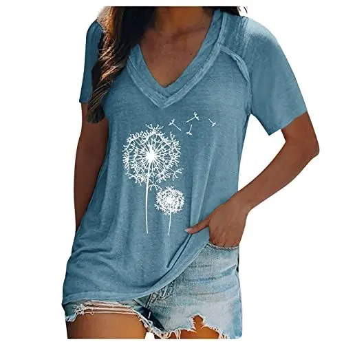 Produktbild: blusen bluse damen musselin weiße damenblusen weisse kleid & tuniken für sommer blusenkleid chiffon blusen damen kurzarm sommer blusentops hemden und blusenbgler blusenshirt ?rmellose blusentop Blau L
