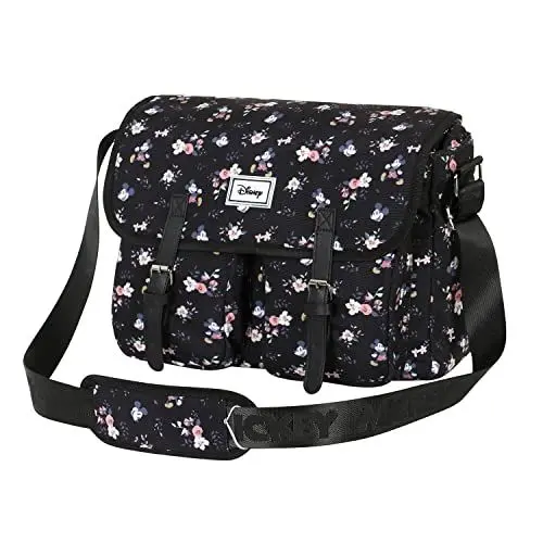 Produktbild: Micky Maus Nature-Große Satchel Schultertasche, Schwarz