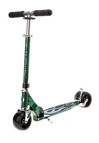 Produktbild: MICRO Kinderscooter Rocket klappbarer Tretroller mit extrabreiten Rollen