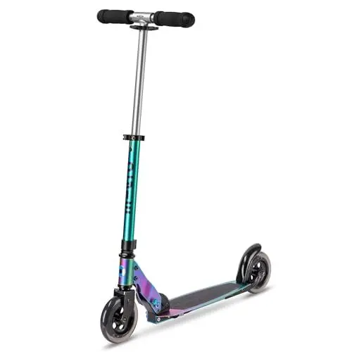 Produktbild: Micro Mobility Micro Speed Matt Neochrome Scooter für Kinder, ab 10 Jahren, Neochromes Finish, SA0244
