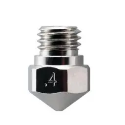 Produktbild: Micro Swiss Plated Wear Resistant Nozzle MK10 FlashForge, Dremel, PowerSpec, Wanhao, Monoprice, Cocoon Create 0.4mm