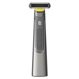 Produktbild: Micro Touch Titanium Solo – elektrischer Rasierer für Bart und Körperhaar – 3 Klingen – trimmen, stylen & rasieren - Akku Bartschneider/Trimmer