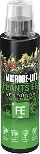 Produktbild: MICROBE-LIFT Plants FE - 236ml - Spezialisierter Eisendünger für prächtigen Pflanzenwuchs in Süßwasseraquarien, fördert die Photosynthese, frei von Nitrat & Phosphat.
