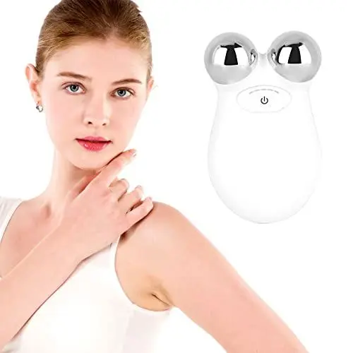 Produktbild: Microcurrent Gesichtsmassagegerät, Schönheitsgerät, Y Shape 3D Roller Gesicht Massage, Gesichtslifting Massager Facelift Massagegerät Faltenschwellung Entfernung Hautpflege Gerät