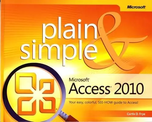 Produktbild: Microsoft Access 2010 Plain & Simple