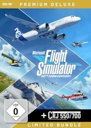 Produktbild: Microsoft Flight Simulator Premium Deluxe + CRJ 550/700 Limited Bundle