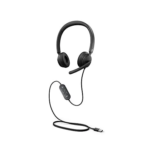 Produktbild: Microsoft Modern USB Headset, Schwarz, Universal