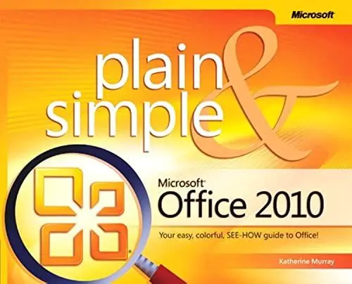 Produktbild: Microsoft Office 2010 Plain & Simple