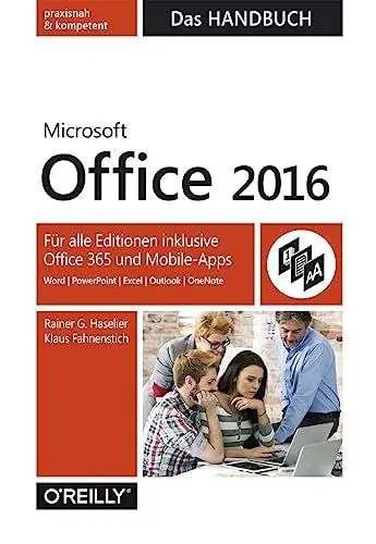 Produktbild: Microsoft Office 2016 – Das Handbuch: Für alle Editionen inkl. Office 365 und Mobile-Apps