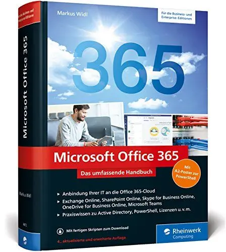 Produktbild: Microsoft Office 365: Das umfassende Handbuch für Administratoren. Aktuell zu Office 365 Enterprise und Business Edition sowie Office 365 Deutschland