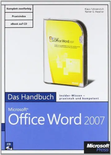 Produktbild: Microsoft Office Word 2007 - Das Handbuch