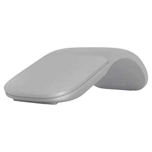 Produktbild: Microsoft ARC Touch Mouse Bluetooth PERP Bluetooth Blue Trace 1000 DPI Beidhändig Grau - Maus (Beidhändig, Bluetooth, 1000 DPI, 85,5 g, Grau