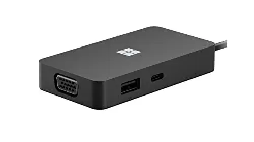 Produktbild: Microsoft USB-C Travel Hub, Schwarz