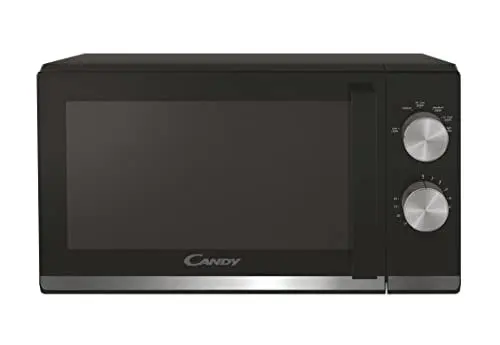 Produktbild: Candy Mikrowelle / 700 Watt / 20 Liter/Schwarz/Modell: CMW20TNMB