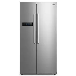 Produktbild: Midea MERS530FGD02 Side-by-Side Kühl-/Gefrierkombination/NoFrost/Inverter Technologie/Indoor Ice Bar/Twin Control/176,5 cm Höhe/335 L Kühlen/197 L Gefrieren/256 kWh/Jahr