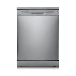 Produktbild: Midea SF 3.60N PRO Geschirrspüler, 14 Maßgedecke, Spülmaschine mit WLAN, Geschirrspüler Freistehend Unterbaufähig, 5 Reinigungsmodi, 47 dB, 3/6/9h Startzeitvorwahl, Inox, Silber