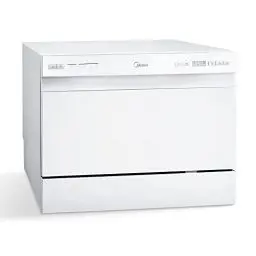 Produktbild: Midea ST 3.6F wi Tischgeschirrspüler, 6 Waschprogramme, Startzeitvorwahl, Extra Trockungs-Funktion, IOT-Steuerung, Mini Geschirrspüler, Ideal für Kleine Wohnungen, Weiß