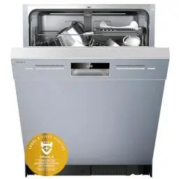 Produktbild: Midea SU 5.35X14CS Geschirrspüler Unterbau, 14 MGD, Spülmaschine 60 cm, Home Connect, Hygienepflege+, Maschinenpflege+, Extra Trocknung, Halbe Beladung, 44 db, Startverzögerung, Edelstahl