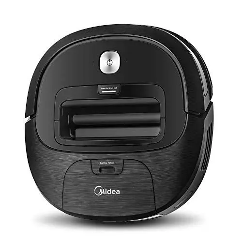 Produktbild: Midea Saugroboter VCR20B, Staubsauger Roboter, 3 Reinigungsmodi,Automatischer Ladevorgang, bis zu 100 Min., Ideal für Tierhaare, Teppiche und Hartböden, Leise und ultradünn