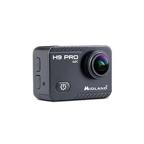 Produktbild: Midland H9 Pro WiFi Action Kamera, C1518, Ultra HD 4K