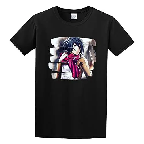 Produktbild: Mikasa Ackerman Shirt T Shirts for Mens Black S