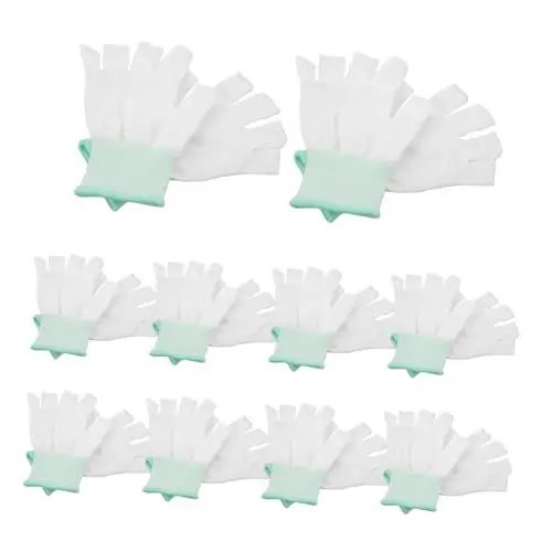 Produktbild: Mikikit 10er-pack Schnitthandschuhe für Die Gartenarbeit Leichte Atmungsaktive und Schnittfeste Handschuhe