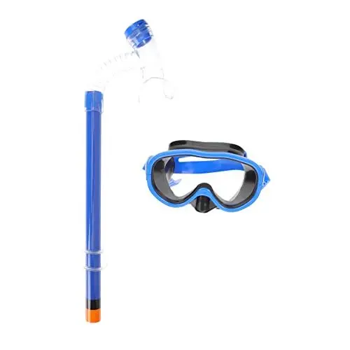 Produktbild: Mikikit 1Satz Tauchmaske Set Nebelresistente Schnorchelausrüstung Für Schwimmbrille Mit Weichem Für Jahre