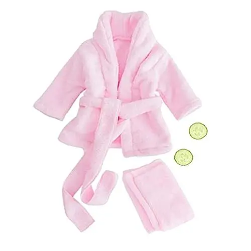 Produktbild: Mikikit 1 Set Foto-Requisiten Neugeborenen-Anzug Für Jungen Neugeborenen-Set Handtücher Fotoshooting Bademantel Plüsch-Bademantel Fotografie-Zubehör Neugeborenen-Badetuch-Outfit