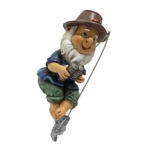 Produktbild: Mikikit 1 Stück Teichlandschaft Ornamente Teiche Gartenschmuck Mini Gartenverzierung Zwerg Wasser Skulptur Teichlandschaft Landschaftsschmuck Harz