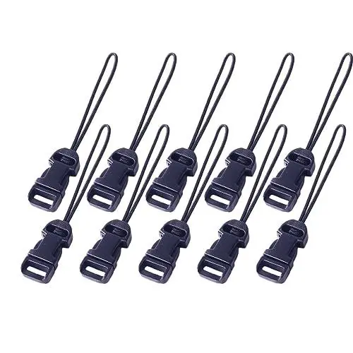 Produktbild: Mikikit 2sets SLR Kamera Zubehör Für Kamera Gürtel Clip Quick Release Kamera Gurt Mini Konverter 10 Stücke * 2
