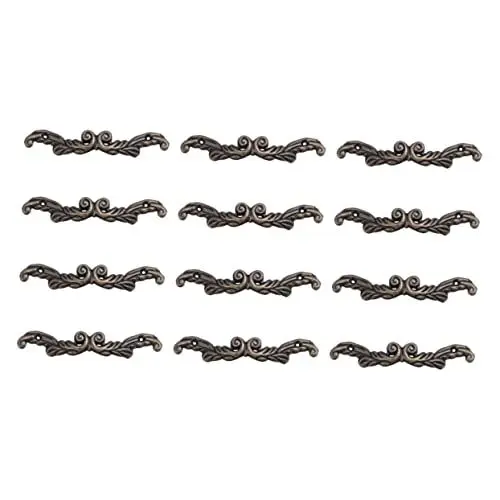 Produktbild: Mikikit 24 Stk handhaben graceling gracy mobile schluesselschrank door knob gub Knöpfe für Schubladenschränke Süßigkeitenschaufel golden Ziehgriff Schubladenknöpfe Zinklegierung