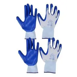 Produktbild: Mikikit 2 Paar Anti-biss-handschuhe Handschuhe Zum Umgang Mit Tieren Bissfeste Handschuhe Tier Beißen Handschuhe Katze Biss Proof Handschuhe Frettchen Hundebiss Pvc Kosmetik