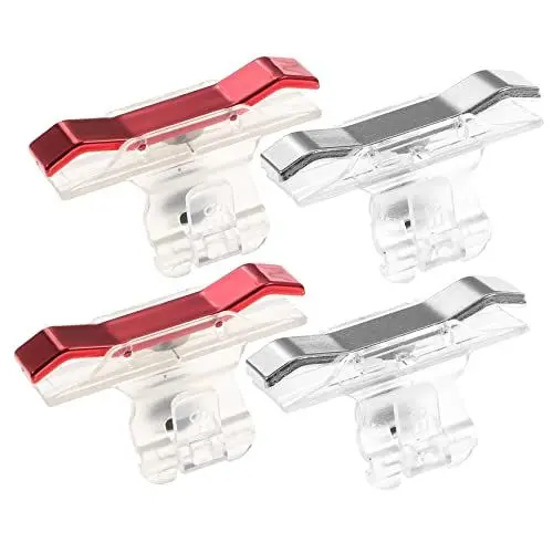 Produktbild: Mikikit 2 Paar Hühnchen-Artefakt-Griffhalterung Essen Handy Game Controller Handy Gaming zubehör mobiler Spielauslöser Telefonschusstasten Telefone Zieltaste für Handyspiele Telefontasten