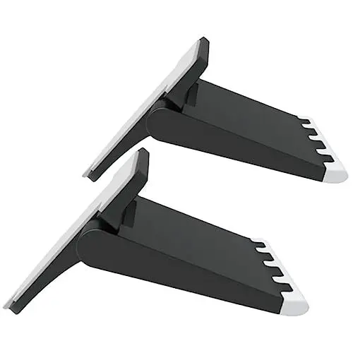 Produktbild: Mikikit 4 Stück Computer-kühlhalterung Tablette Mini-Laptop Laptop-anhänger Mini-Tablet Mini-Computer Laptopständer Tragbar Tragbarer Ständer Laptop-Halterung Abs Schreibtisch Erhöht
