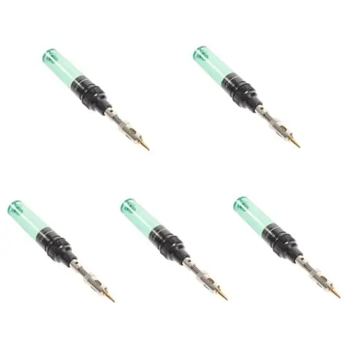 Produktbild: Mikikit 5 Sätze Gas Lötkolben Butangas-akku- Gaslötstift Heimwerkzeuge Elektronik-kit Auto-tools Auto Werkzeug Akku-lötkolben-kit Lötkolben Butan Tragbar Plastik Gaslötkolben