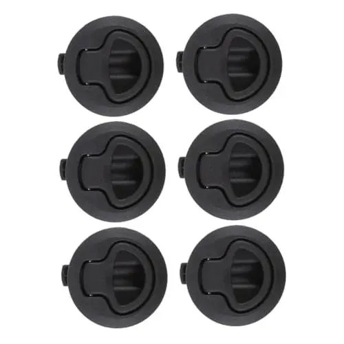 Produktbild: Mikikit Marine Lukenriegel Flush Pull Latch Lock Boot Latch Ersatz Rv Schrank Hardware und Stilvoll