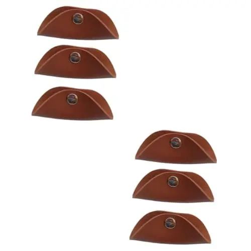 Produktbild: Mikikit 2 Sets Kabel-organizer für Kabel Kabelaufbewahrung Aus Pu-leder Kabelhalter für Kopfhörer Fixierhalter Tragbar Kompakt Khaki 3 Stück