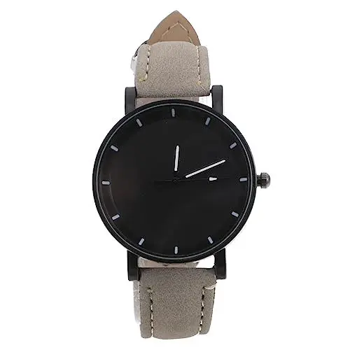 Produktbild: Mikikit Damen Armbanduhr Lederarmband, Elegante Analoguhr FüR Den Alltag, Verstellbare Studentenuhr, Minimalistisches Design FüR Freizeit Und Business