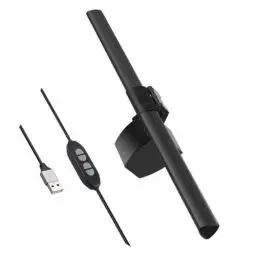 Produktbild: Mikikit Computer Monitor Licht Led Bildschirmlampe Usb Powered Monitorleuchte Einstellbar Für Office Home Weißlicht Warmlicht Tageslicht Helligkeitsstufen