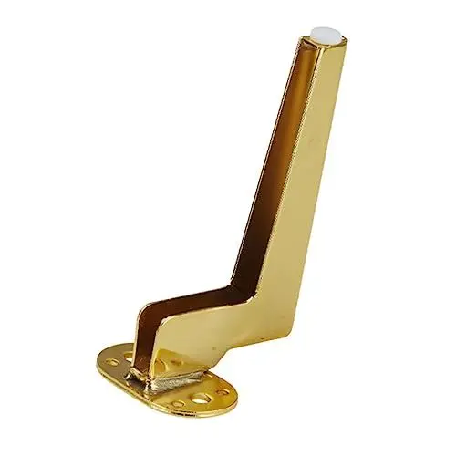 Produktbild: Mikikit Bettstützbeine Möbelfüße Aus Metall Geräuschlos Langlebig für Tisch Stuhl Sofa